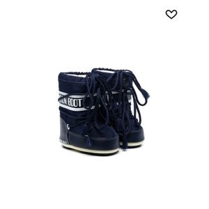 Navy blue Moon boots